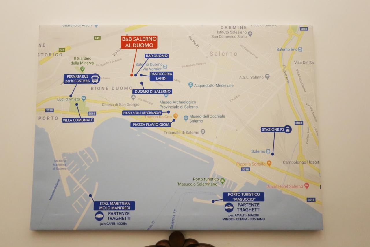 B&B Salerno Al Duomo Экстерьер фото